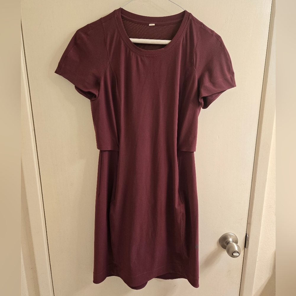 lululemon athletica Burgundy Mini Dress